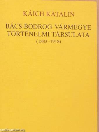 Bács-Bodrog vármegye történelmi társulata