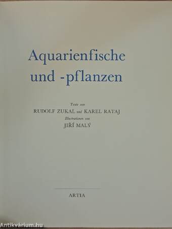 Aquarienfische und -Pflanzen mit 56 Farbtafeln