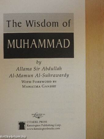 The Wisdom of Muhammad