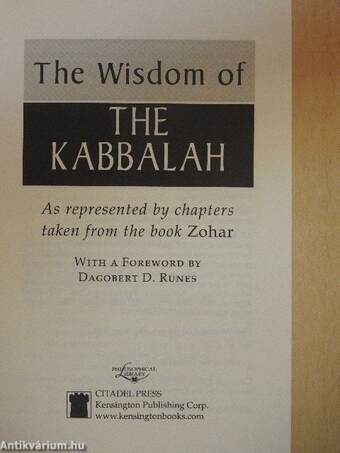 The Wisdom of the Kabbalah