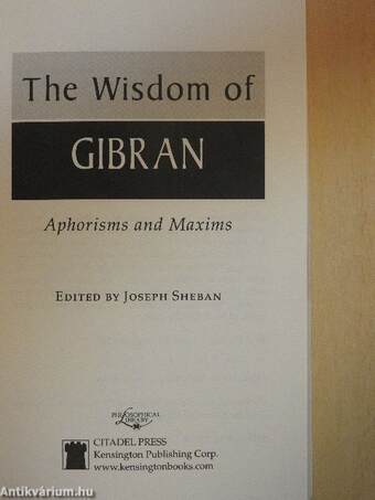 The Wisdom of Gibran