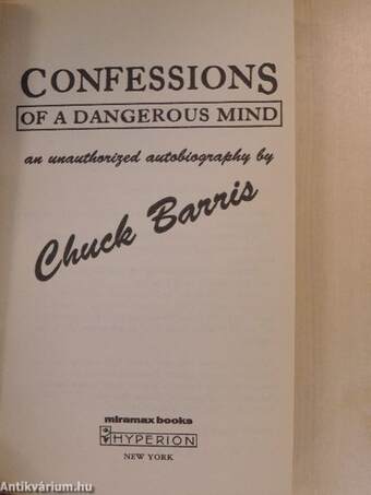 Confessions of a Dangerous Mind