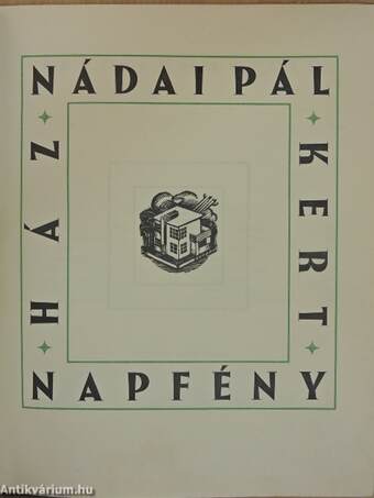 Ház-napfény-kert