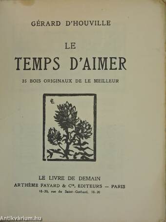 Le Temps D'Aimer