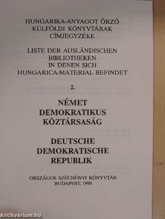 Német Demokratikus Köztársaság