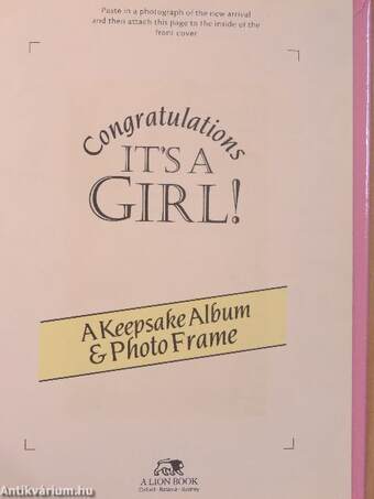 Congratulations - It's a girl!