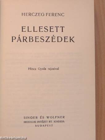 Ellesett párbeszédek