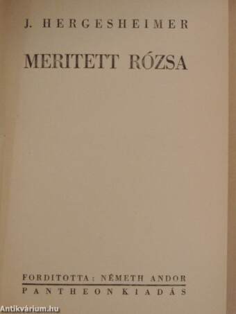 Meritett Rózsa