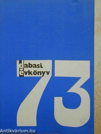 Dabas nagyközség évkönyve 1973