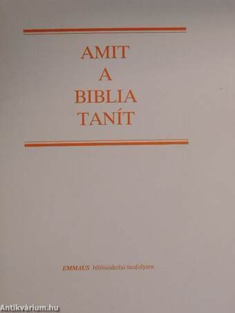 Amit a Biblia tanít