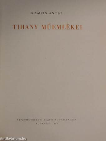 Tihany műemlékei