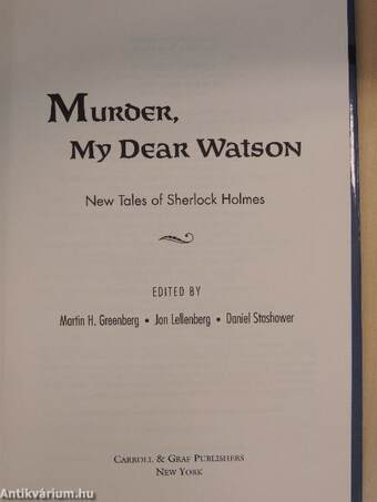 Murder, My Dear Watson