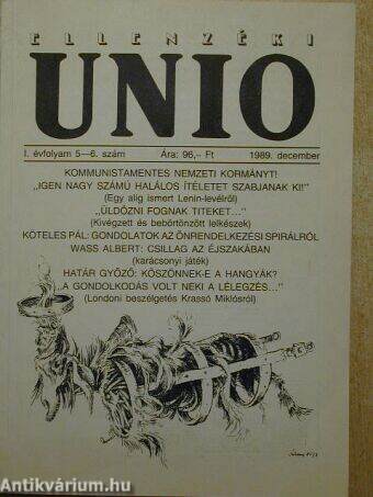 Ellenzéki Unio 1989. december