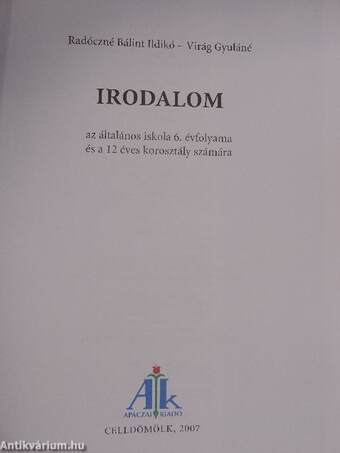 Irodalom 6.