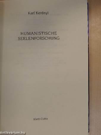 Humanistische Seelenforschung