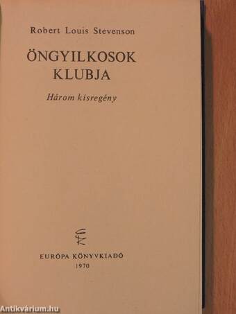 Öngyilkosok klubja