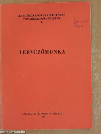 Tervezőmunka