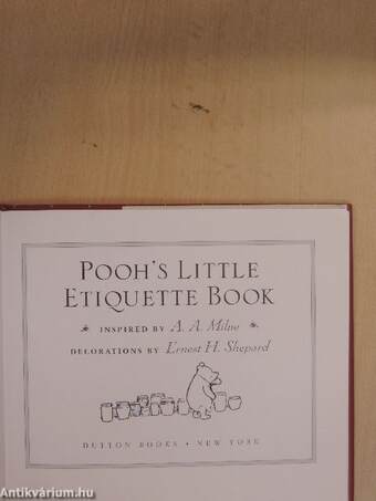 Pooh's Little Etiquette Book