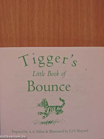 Tigger's Little Book of Bounce