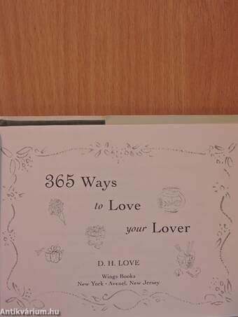 365 Ways to Love your Lover