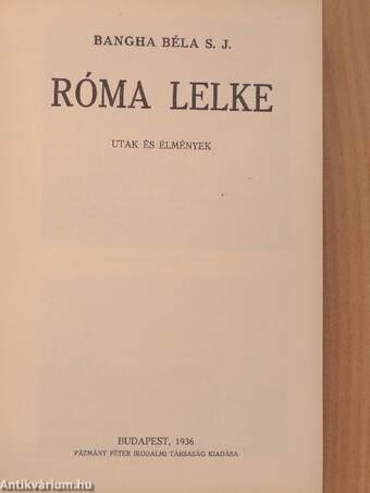 Róma lelke