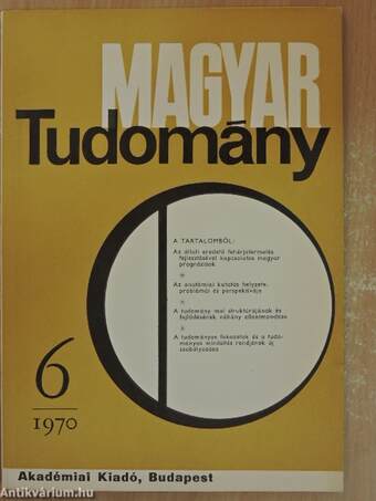 Magyar Tudomány 1970. június