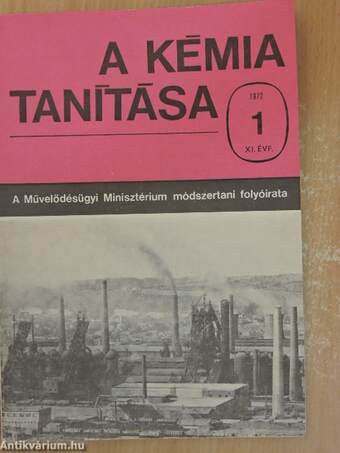 A kémia tanítása 1972. (nem teljes évfolyam)