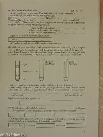 A kémia tanítása 1972. (nem teljes évfolyam)