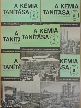 A kémia tanítása 1971/1-6.