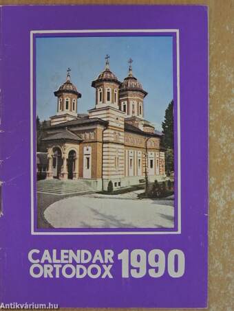 Calendar Ortodox 1990