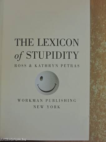 The Lexicon of Stupidity