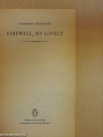 Farewell, My Lovely