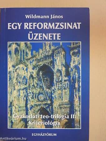 Egy reformzsinat üzenete