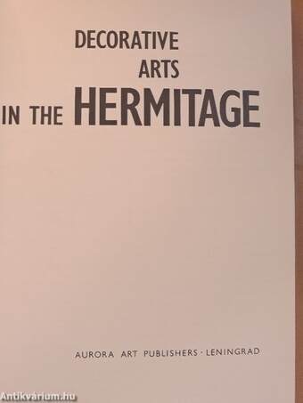 Decorative Arts in the Hermitage