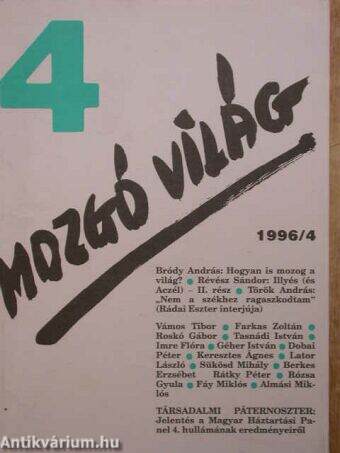 Mozgó Világ 1996. április