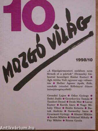 Mozgó Világ 1998. október