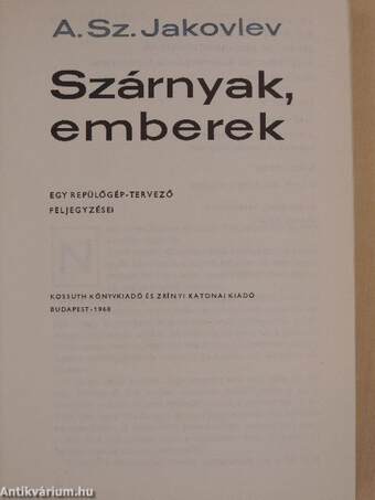 Szárnyak, emberek