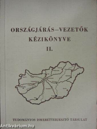 Országjárás-vezetők kézikönyve II. (töredék)