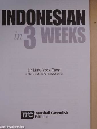 Indonesian in 3 Weeks