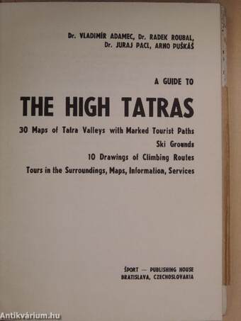 A Guide to the High Tatras