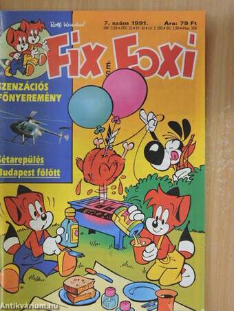 Fix és Foxi 1991/7.