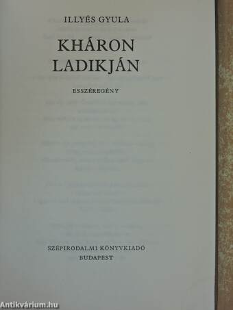 Kháron ladikján