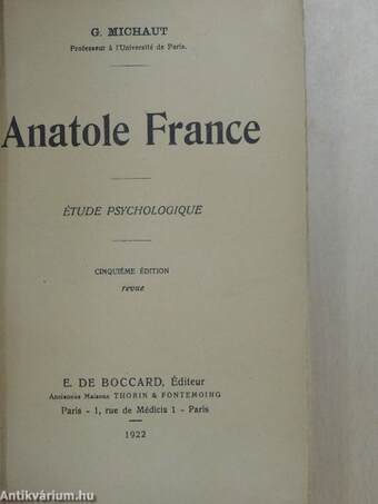 Anatole France