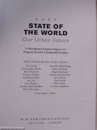 State of the World 2007