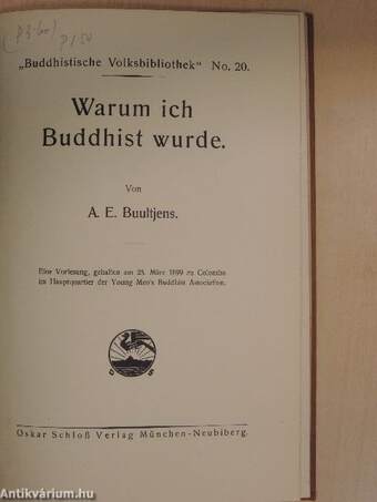 Warum ich Buddhist Wurde/Buddhismus als Wissenschaft