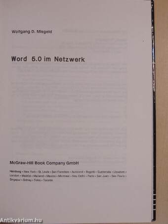 Word 5.0 im Netzwerk