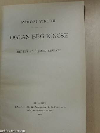 Oglán bég kincse