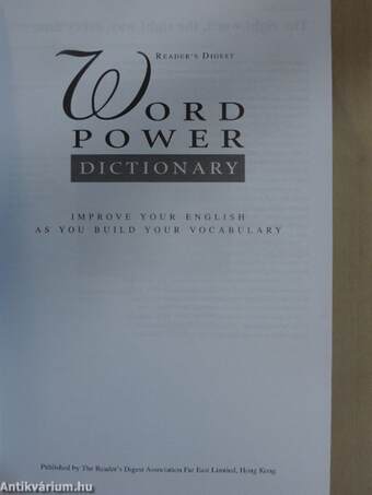 Reader's Digest Word Power Dictionary