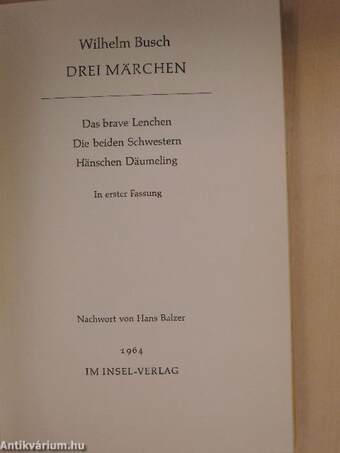 Drei Märchen