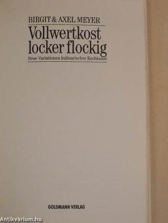 Vollwertkost locker flockig